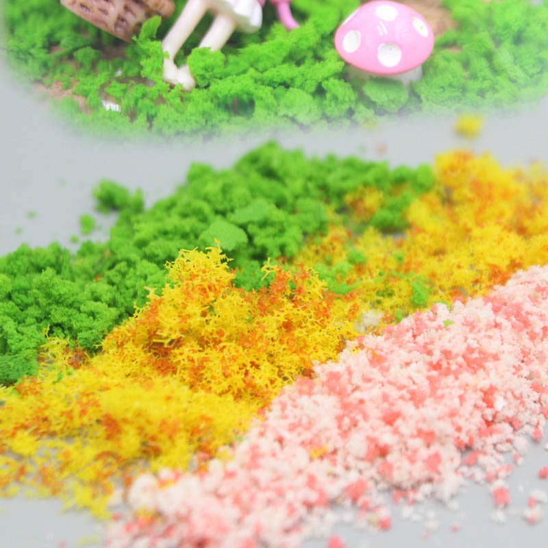 Bonsai Garden Sushi - Simülasyon ağacı yaprakları/çiçek kristal zanaat DIY