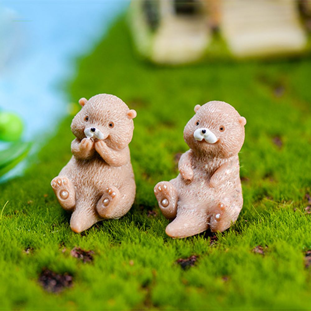 Su samurları heykelcik Mini ev - Bonsai Garden Europe incelemesi ve fiyatı