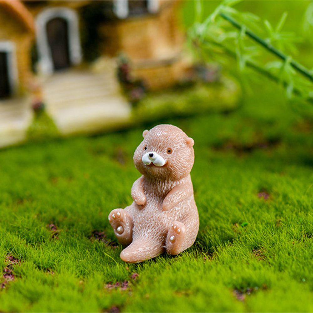 Su samurları heykelcik Mini ev - Bonsai Garden Europe incelemesi ve fiyatı