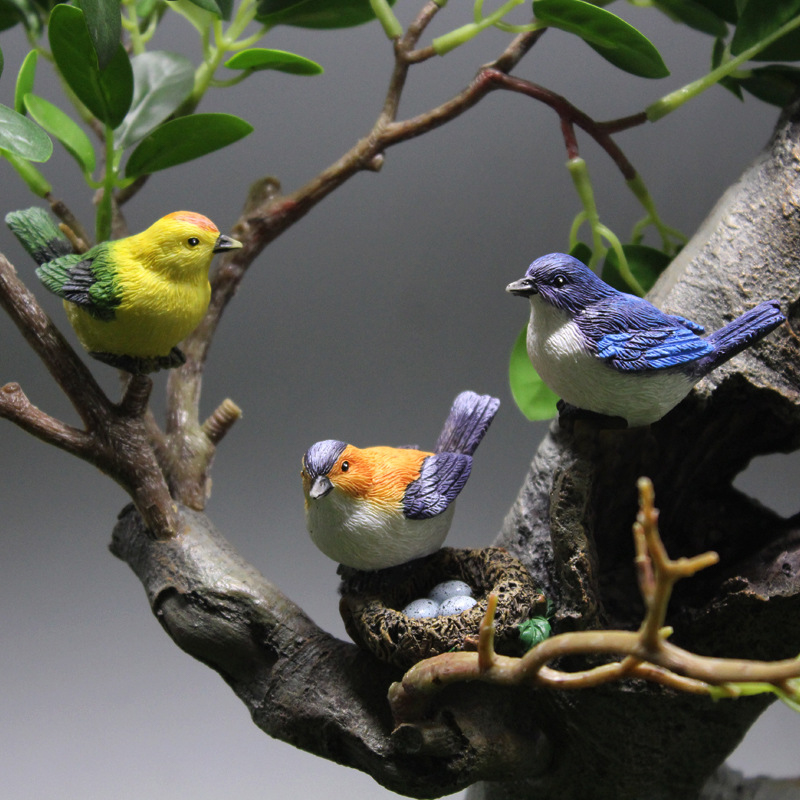 B*4 adet Mini Kuş Figürü Model - Bonsai Garden Europe incelemesi ve fiyatı